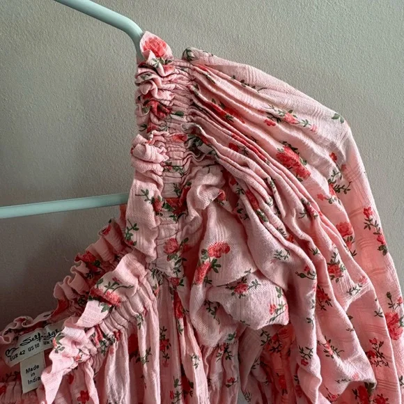 Miss Selfridge Pink Floral women’s Dress - Picture 6 of 8